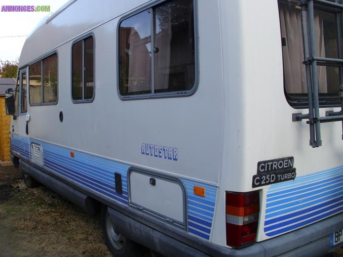 CAMPING CAR C25 TD INTEGRAL DE 1990 CT OK