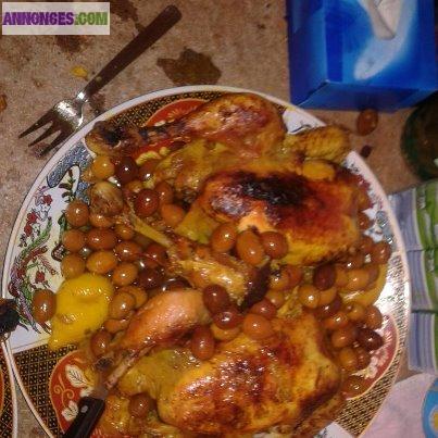 Cuisinière evenementielle