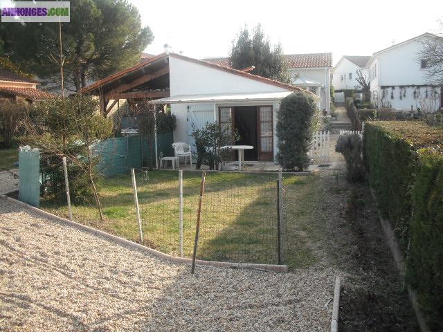 Location d'une maisonette genre studio