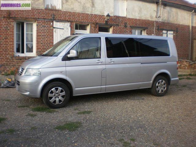 Volkswagen Transporter combi long 2.5 tdi 130 9pl 2.8t