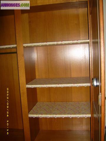 Armoire 100 % chêne massif