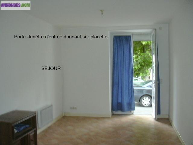 Appart. en RDC -  F1 avec terrasse