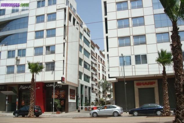 Location Bel Appartement meublé, 125m2 à Casablanca