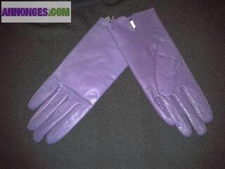 Fleurdelys gants cuir