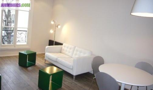 Appartement de 40m² 2 pièces meublé