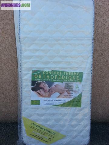 MATELAS 90X190 CM NEUF