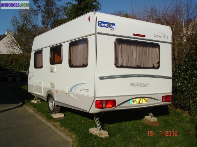 Caravane hymer living 475