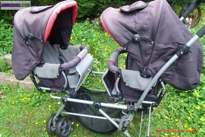 Poussette double