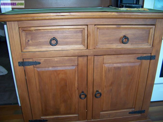 Salle à manger + buffets en pin massif