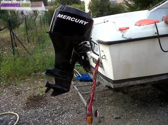 MOTEUR HORS BORD MERCURY 50 CV