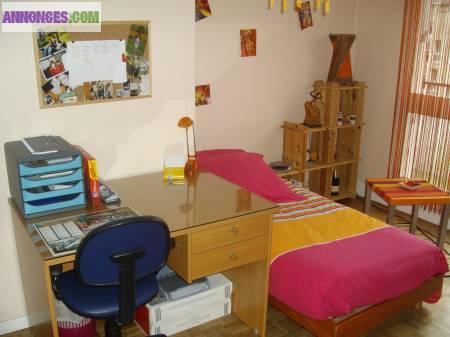 Chambre meublée pour étudiant(e) proche faculutés Rennes / Villejean