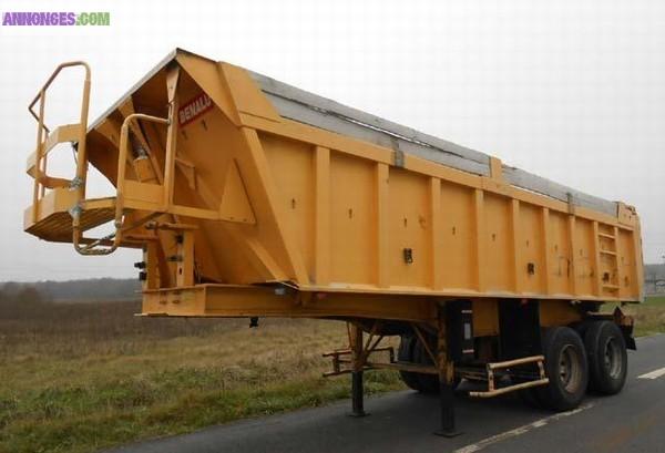 Semi-remorque BENALU Benne arrière d'occasion