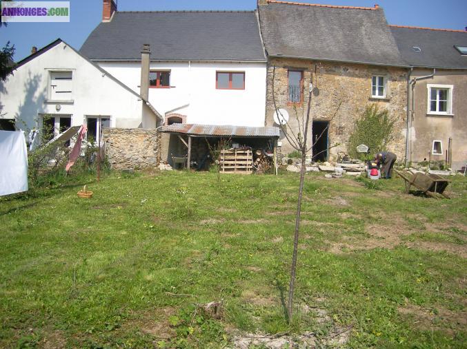 Maison en pierres de 80 m2