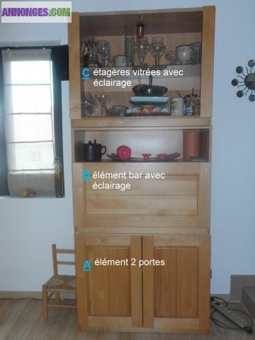 Meubles séjour Aulne massif