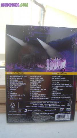 DVD neuf Yannick Noah Tour (2 DVD inclus)