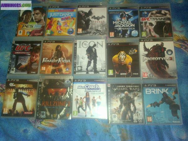 Jeux ps3 bonne etat