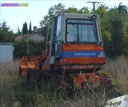 Bull Chenille Chargeur Fiat Hitachi FL175 Godet