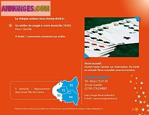 Réserver votre professeur de magie à domicile...