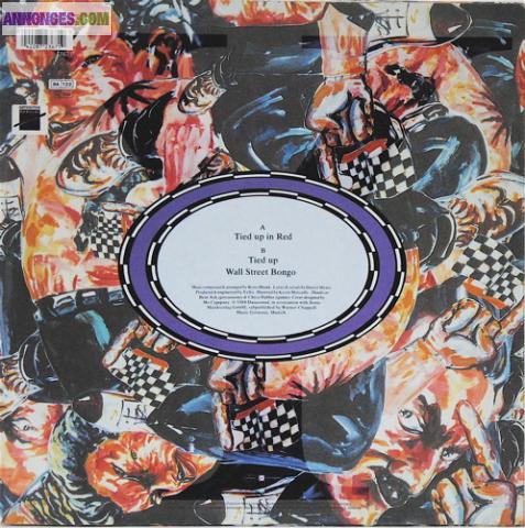 DISQUE VINYLE 45T MAXI - YELLO - TIED UP