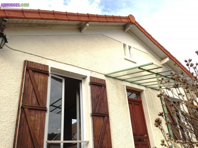 Maison 80 m2 sur 170m2 de terrain