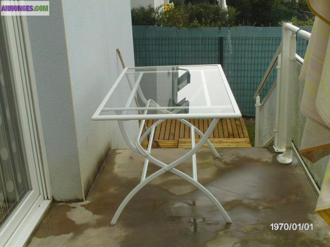 TABLE JARDIN
