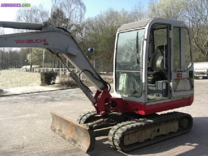 Belle Mini pelle Takeuchi TB135 2000