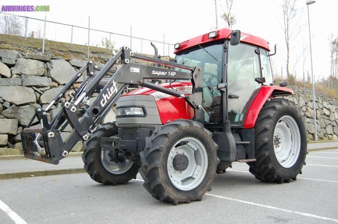 Tracteur Mc Cormick + chargeur