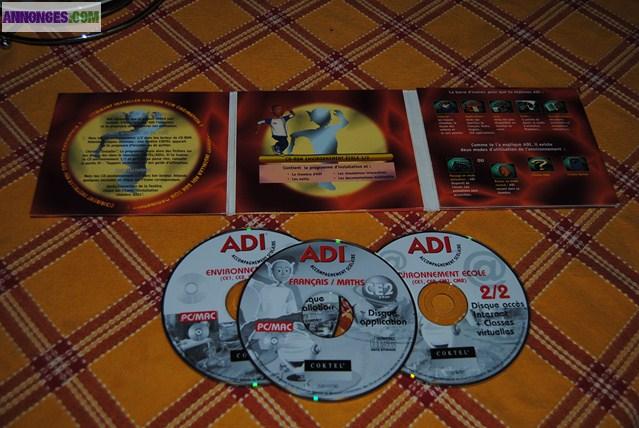 ADI CE2 - Francais - Maths 3CD PC