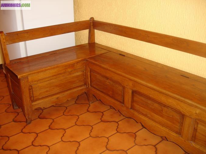 BANC COFFRE PLUS TABLE