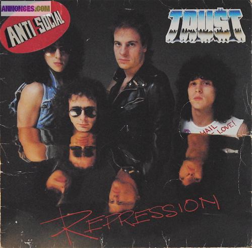DISQUE VINYLE 33T TRUST " REPRESSION "