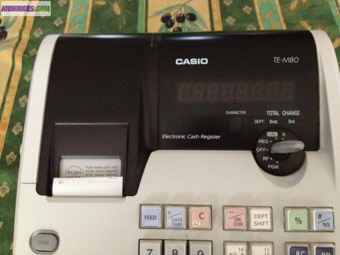 Enrigistreuse Casio TE-M80