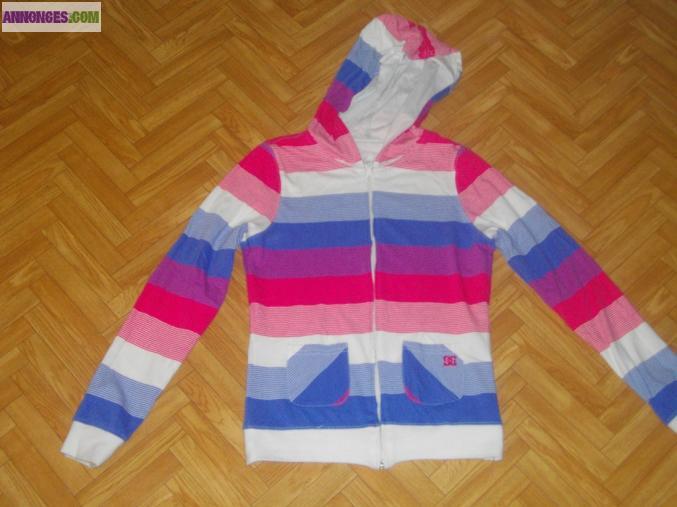 Veste dc, réversible, taille s