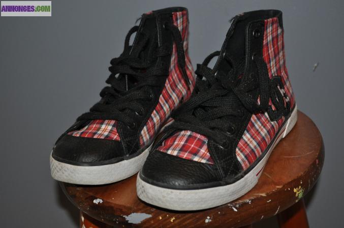 DC Shoes CHELSEA Taille 8 FEMME original