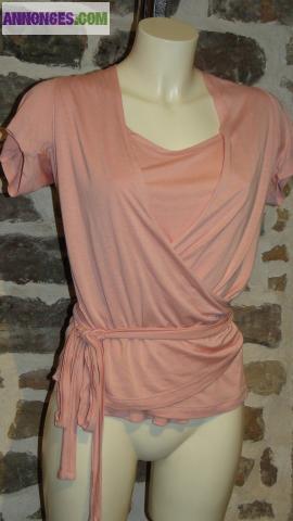 VÊTEMENT FEMME: CACHE-COEUR BOLÉRO XXL / NEUF avec ETIQUETTE