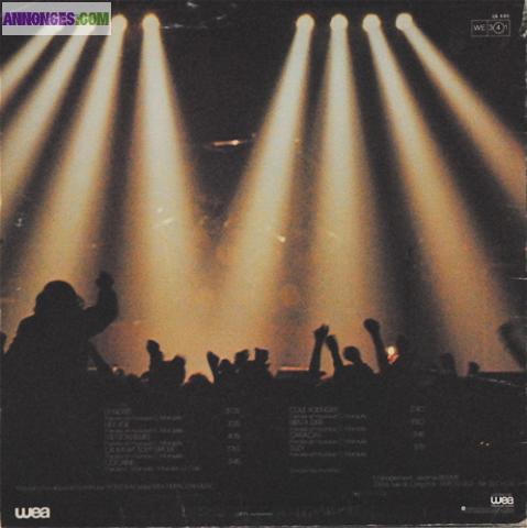 DISQUE VINYLE 33T STOCKS "LIVE"