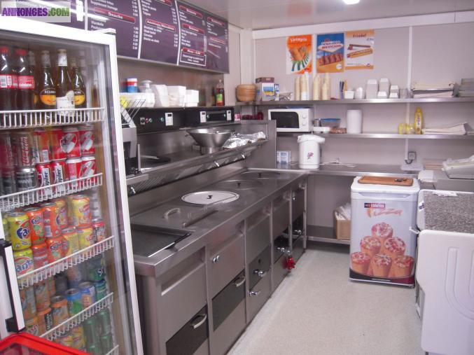 Friterie et vente a emporter