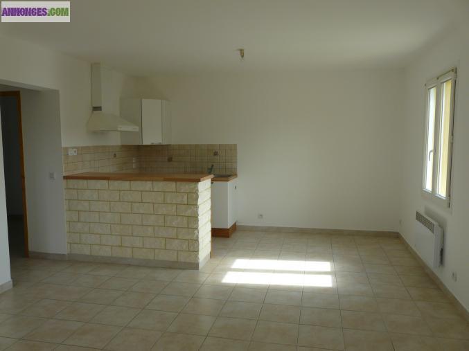 Appartement 3p avec terrasse + jardin