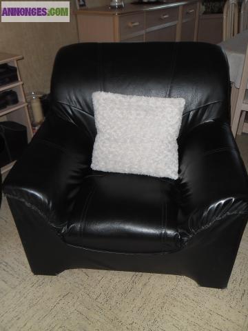 FAUTEUILS NOIR