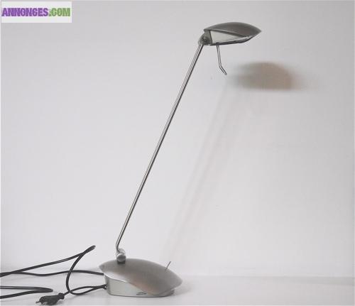 LAMPE DE BUREAU ALU BROSSE - ELEA
