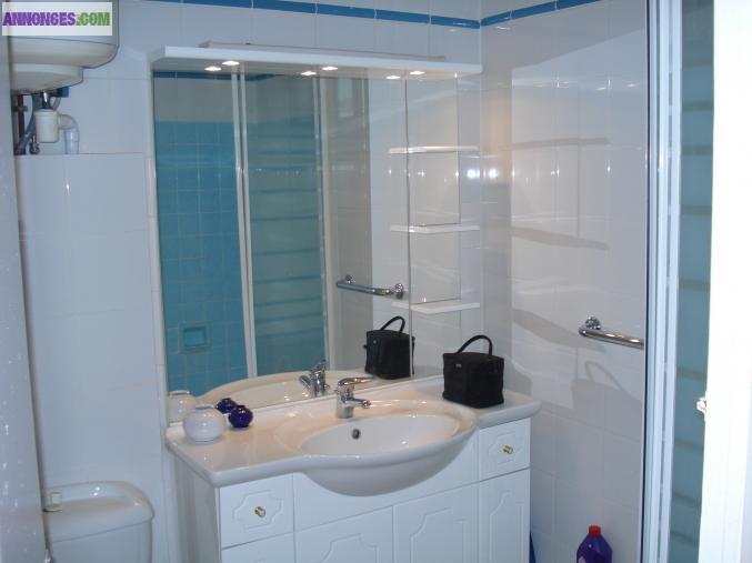 T1 meublé 1er étg de maison, sud Mars