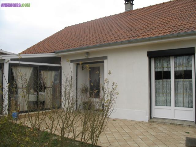 Pavillon de plain pied  a vron 
