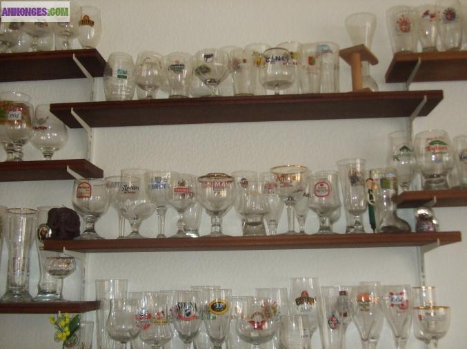 COLLECTION VERRES A BIERES