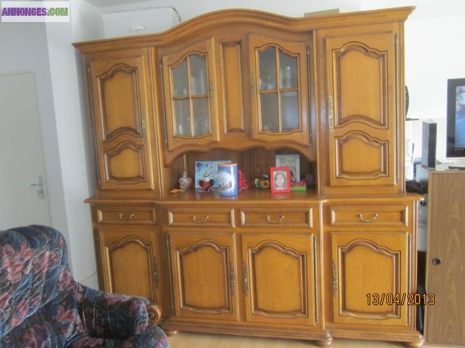 Buffet-table de salle à manger-canapé d'angle