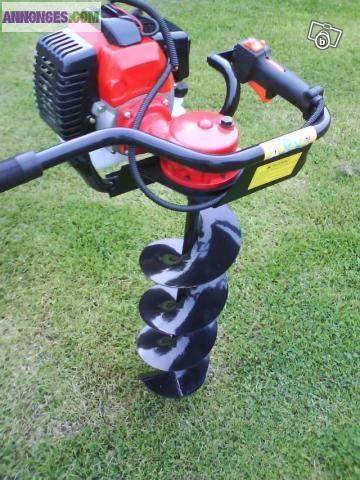 Tarière thermique avec 3 meches 100/150/250mm