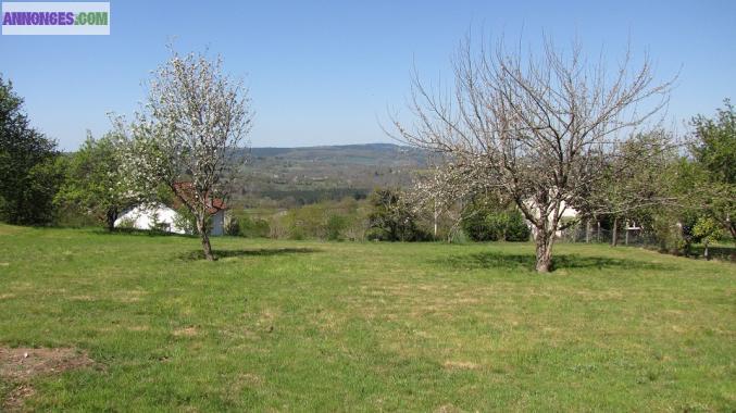 Beau terrain en Creuse