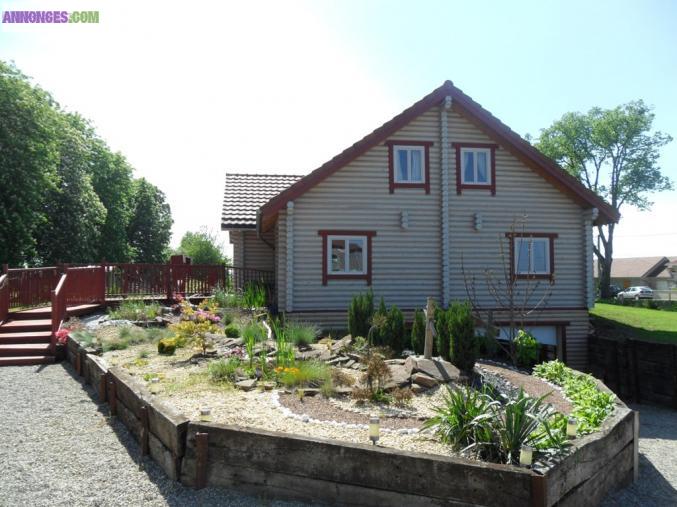 Maison bois comptenporaine