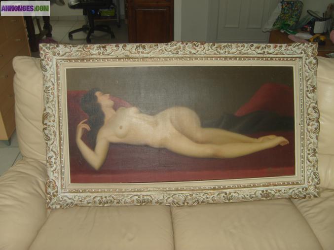 Tableau a l huile sur toile