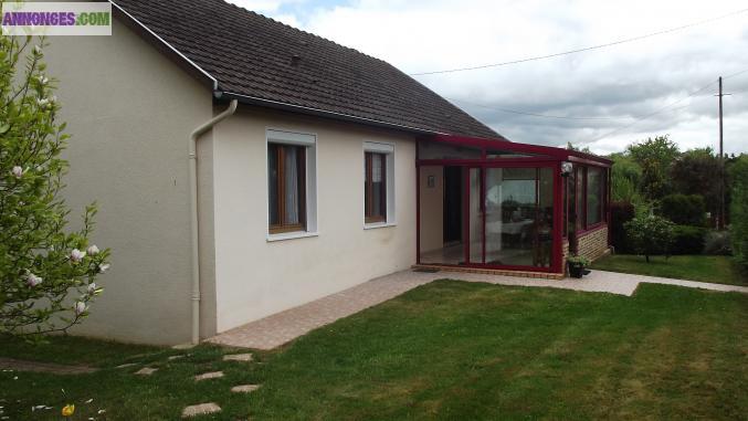 Maiison sur sous-sol total