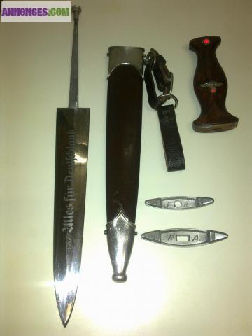 Dague SA De La Sturmabteilung Fabricant HACO BERLIN Authentique