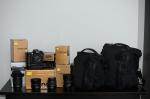 Nikon d700 - 18-55mm avec poignée de batterie + deux sacs - Miniature